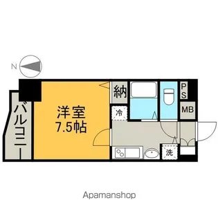 プレサンス泉アーバンゲート【6階】の間取り