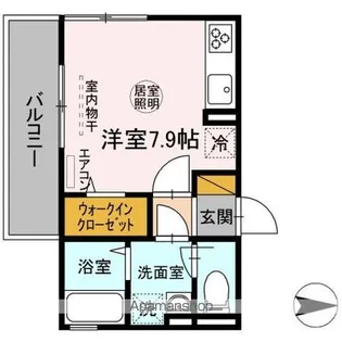 アセットさち【2階】の間取り