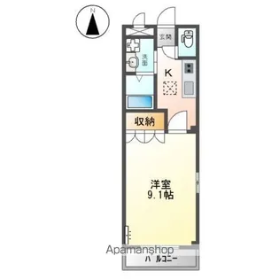 サンコート・コーダ【1階】の間取り