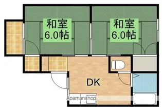ラ・ムール斉田【2階】の間取り