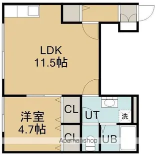 メゾン ジャンティⅢ【1階】の間取り