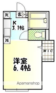 ホワイトバーチ鶴巻南【2階】の間取り
