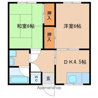 梶原ビル【3階】の間取り