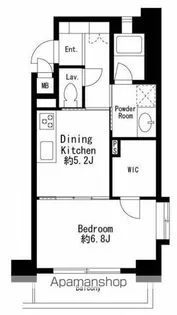 東京都小金井市中町4丁目【マンション】の間取り