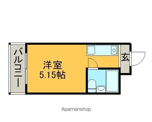 柿園ハイツ【5030号室】の間取り