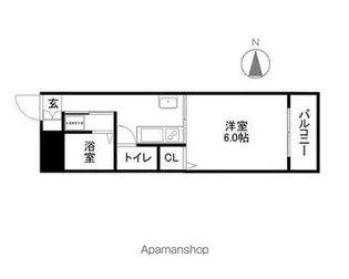 第六加藤ビル【5階】の間取り