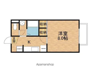 エクセラン【2階】の間取り