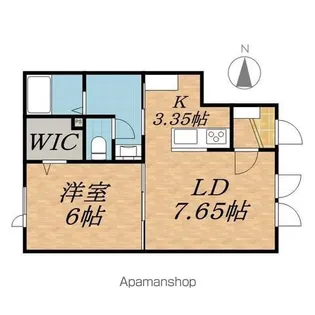 レジデンスアイ弐号館【2階】の間取り