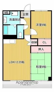 サンライズ霧島【103号室】の間取り