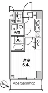 ALTERNA横濱阪東橋【3階】の間取り