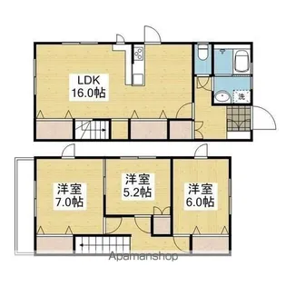アルティア・M B棟【1.号室】の間取り