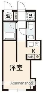 1Rの間取り画像
