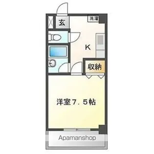 ラ・コール栄5【4階】の間取り