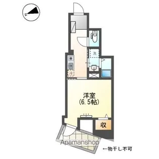 レジデンス明神町【9階】の間取り