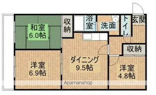 リアライズ山下町【9階】の間取り