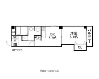 Ambellir【3階】の間取り