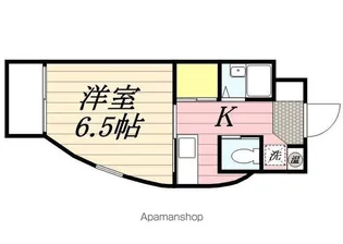 フォルトゥーナ箱崎宮前【101号室】の間取り