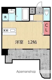 ソラーレ広島【6階】の間取り