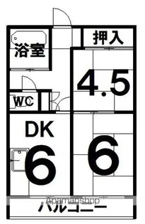エスレイアⅠ【202号室】の間取り
