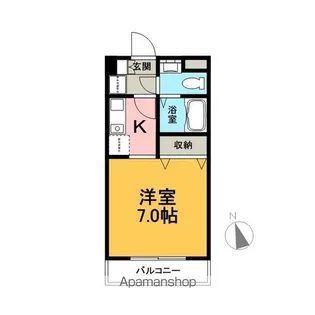 キャサリナACE【3階】の間取り