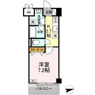 GLOIRE MANSION【4階】の間取り