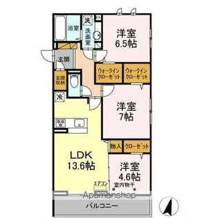 グレイス【2階】の間取り