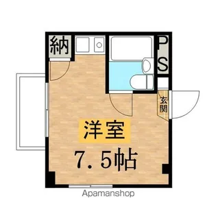 下田第3マンション【201号室】の間取り