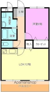フローラルハイツ【305号室】の間取り