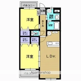 T−スクエアⅡ【3階】の間取り