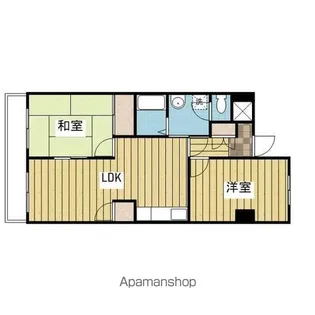 愛媛県松山市石手4丁目【マンション】の間取り