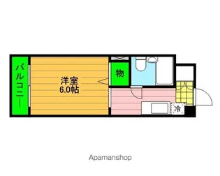 カーサディ北柏【302号室】の間取り