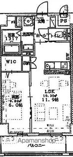 グランステージM【302号室】の間取り