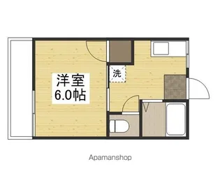 ヤングコーポ【1階】の間取り