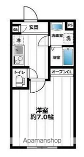 LATIAS日暮里【503号室】の間取り