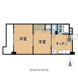 シエロ北四番丁【3階】の間取り