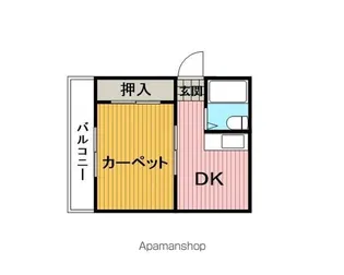 ハイツルエスト【2階】の間取り