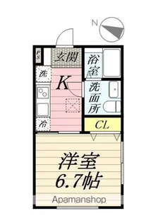 カトリエム湘南藤沢【1階】の間取り