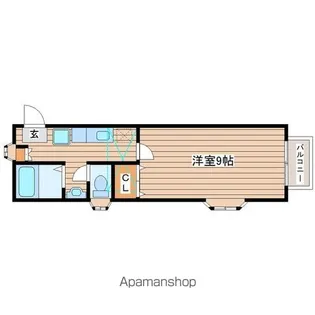 ロワール弐番館【1階】の間取り