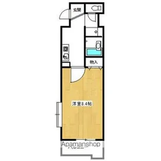 モナティス那古野【3階】の間取り