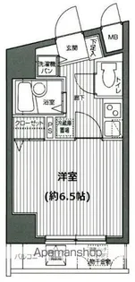グランド・ガーラ渋谷【8F-8号室】の間取り