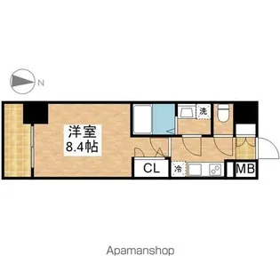 エスリード泉プレステージ【11階】の間取り