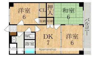 DMカルチャー【1階】の間取り