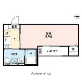 CRASTINE豊が丘【1階】の間取り