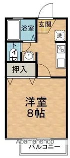 セジュールやまびこ【2階】の間取り