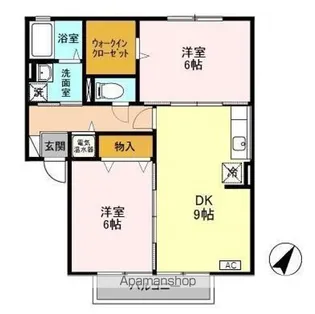 ヴィータ【2階】の間取り