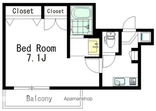 メープルハウス・和泉【2階】の間取り