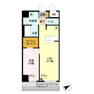 グラン リヴェール志木【8階】の間取り