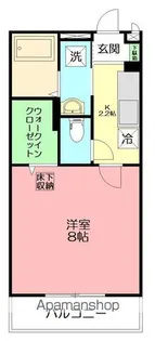 サンライズ岩本【1階】の間取り
