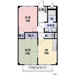 SURPLUS TWO SUZUKI【2階】の間取り