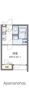 クレイノゾーンウイングソード【1階】の間取り
